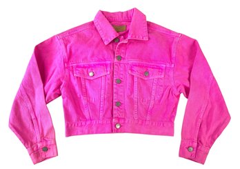 BlankNYC Pink Denim Jacket, Women's Size S - #S13-4