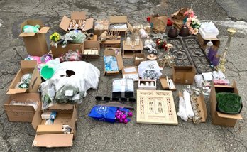 Decor Bundle: Berkshire Throw Blanket, Crystal Candle Holders, Crown Tree Topper & More - #SC