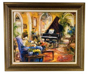 'The Music Room' Framed Art Print By Stephen Charles Shortridge - #SW-7