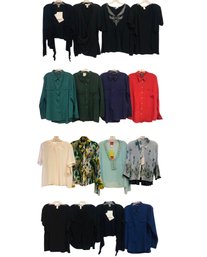 Collection Of Women's Tops (Some Silk / New With Tags) - #S7-1