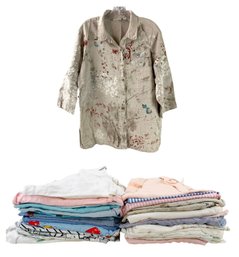 Collection Of Button Up Blouses: Chico's, Jones New York, Quacker Factory & More - #S12-6-1