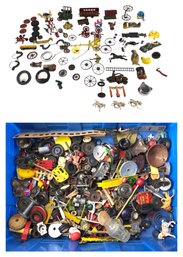 Large Collection Of Vintage Toy Parts: Cast Iron, Lead, Tin Litho & More - #S9-1