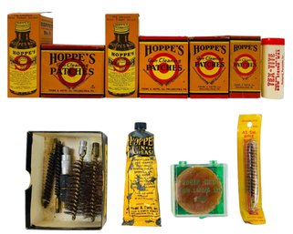 Vintage 1940 Gun & Archery Cleaning Products By Hoppe's & More - #S3-2