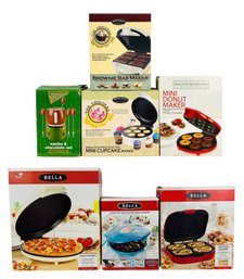 Collection Of Countertop Appliances: Pizza Maker, Pretzel Maker, Cupcake Maker & More - #S8-1