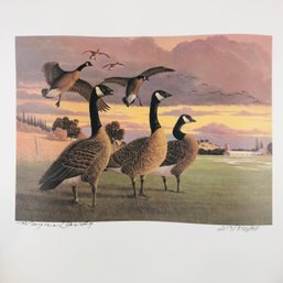 Wayne Dowdy Signed Limited Edition Artist's Proof, 1990 Oregon Ducks Print - #S12-5