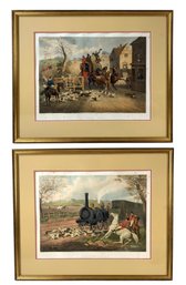 19th Century British Fox Hunting Engravings By Henry Graves & Co. - #S13-F