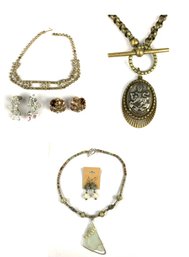 Twilight Rosalie Prop Necklace Replica, Vintage Costume & Artisan Made Jewelry - #JC-B3