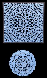 Found & Fable Medallion Wall Sculptures, Made In India (Set Of 2) - #BR