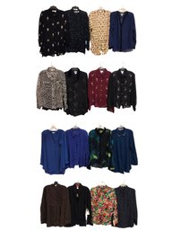 Collection Of Women's Tops: Tahari, Basix, Coldwater Creek & More - #S4-1
