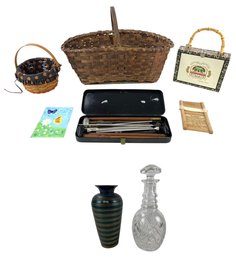 Longaberger Halloween Pumpkin Basket, Cigar Purse, Gathering Basket & More - #S7-2