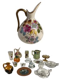 Shelley Teacup & Saucer, Heisey Revere Glass, German & Austrian Porcelain & More - #S4-2