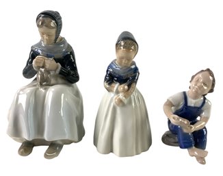 Royal Copenhagen / Bing & Grondahl Porcelain Figurines (Made In Denmark) - #S4-3