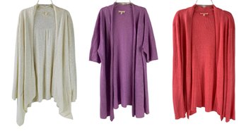 Eileen Fisher Linen / Linen Blend Cardigan Sweaters - #S4-2