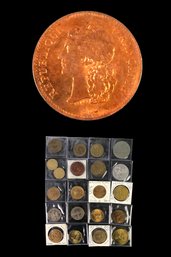 Collection Of Antique & Vintage Tokens - #JC-B006