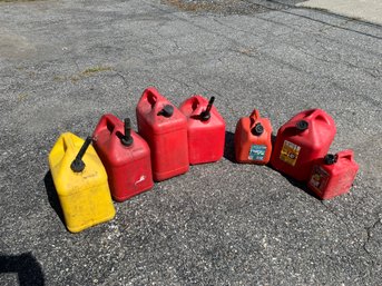 Collection Of Gas Cans - #SC
