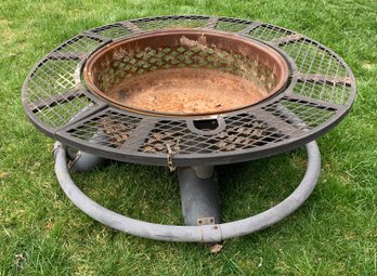 Wood Burning 47-Inch Fire Pit - #BOB