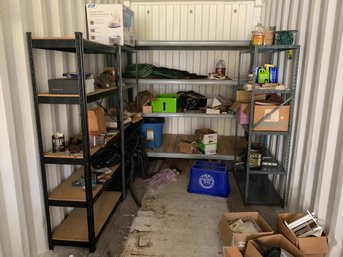 Metal Shelving Units (Set Of 4) - #SC