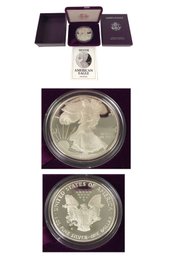 1992 American Eagle One Ounce Proof Fine Silver Dollar Coin - #20