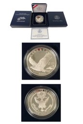 2008 United States Mint Bald Eagle Commemorative Coin Program Proof Silver Dollar - #25