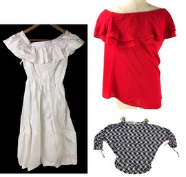 MICHAEL Michael Kors Womens Tops (NEW) & Walter Baker Cotton Dress - #S5-1