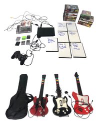 Sony Playstation 2, Guitar Hero Controllers & Games - #S4-1