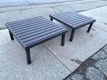 Outdoor Patio Metal Side Tables - #BOB