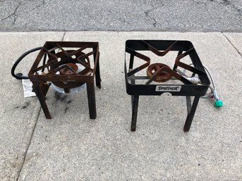 Single Burner Propane Outdoor Stove (Set Of 2) - #BR