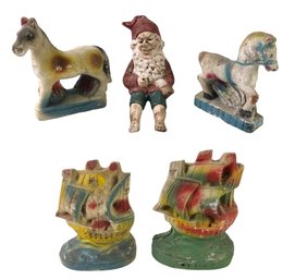 Vintage Chalkware Carnival Prizes - #S16-3