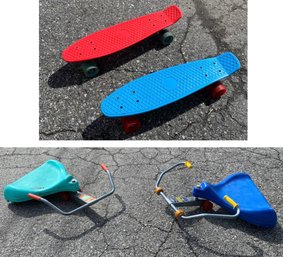 Penny Skateboards, Roller Racer Scooter & The Original Flying Turtle Scooter - #BR