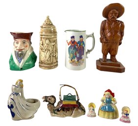 Grimwades Pitcher, Japanese Camel Teapot, Stanford Pottery Little Red Riding Hood & More - #S17-3