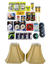 DeWalt Tough Case, Ryobi One 18V Battery, Grinding & Buffing Wheels, Hacksaw Blades - #S15-1