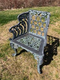 Painted Metal Garden Chair - #BOB