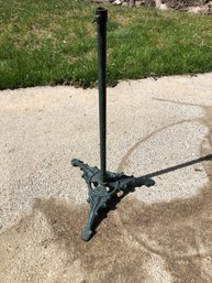 Antique Cast Iron Pedestal Table Base - #S16-5