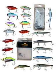 Collection Of Freshwater Fishing Lures - #S4-4