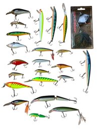Collection Of Freshwater Fishing Lures - #S16-4
