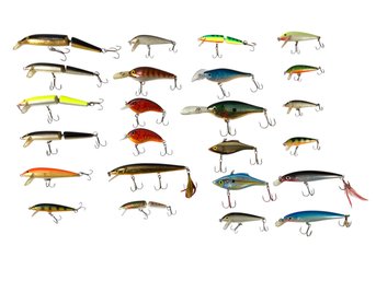 Freshwater Fishing Lures: Rapalla Jointed Lures, Crankbait, Jerkbait - #S18-2