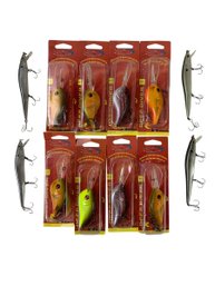 Collection Of Jerkbait & Crankbait Fishing Lures - #S15-2