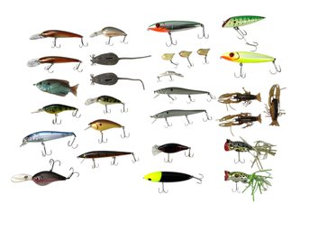 Collection Of Freshwater Fishing Lures - #S15-4