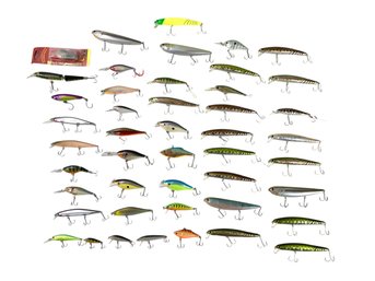 Collection Of Freshwater Fishing Lures - #S5-3