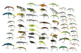 Collection Of Freshwater Fishing Lures - #S7-3