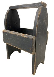 Vintage Wooden Shoe Shine Stand - #S13-1