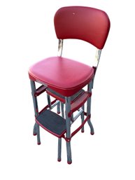 Cosco Red Step Stool / Counter Stool - #SC