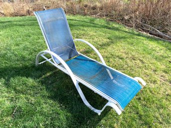 Outdoor Patio Reclining Aluminum Chaise Lounge Chair - #BOB