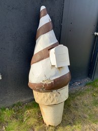 Fiberglass Ice Cream Cone Mailbox - #BOB