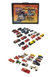 1983 Matchbox Official Collector's Carry Case & Cars By Matchbox, Hot Wheels, ERTL - #S2-1