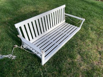 Outdoor Hanging Wooden Porch Swing - #BOB