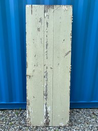 Antique Distressed Wood Door - #SC