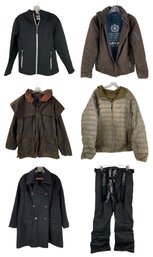 Jackets: Ariat, Jean-Michel Basquiat, Jil Sander, Outback Trading Oilskin & More - #S11-1