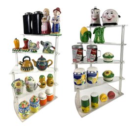 Collection Of Ceramic Salt & Pepper Shakers - #S18-2