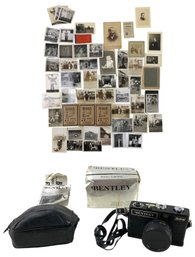 1930s Black & White Photographs, Negatives, Bentley BX-3 35mm Camera & More - #S2-3